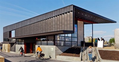 Principal Riverwalk Des Moines, Iowa, Umicore, 2015 Metal Architecture Design Awards, Grand Prize Winner