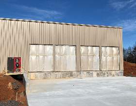 Metal Building Insulation and Air Leakage