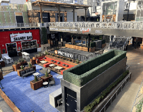 The Best Views in Kansas City: Metal Defines the Design of a VIP Platform