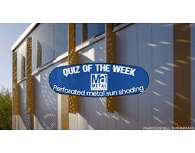 Do your perforated metal designs harness the power of the sun?