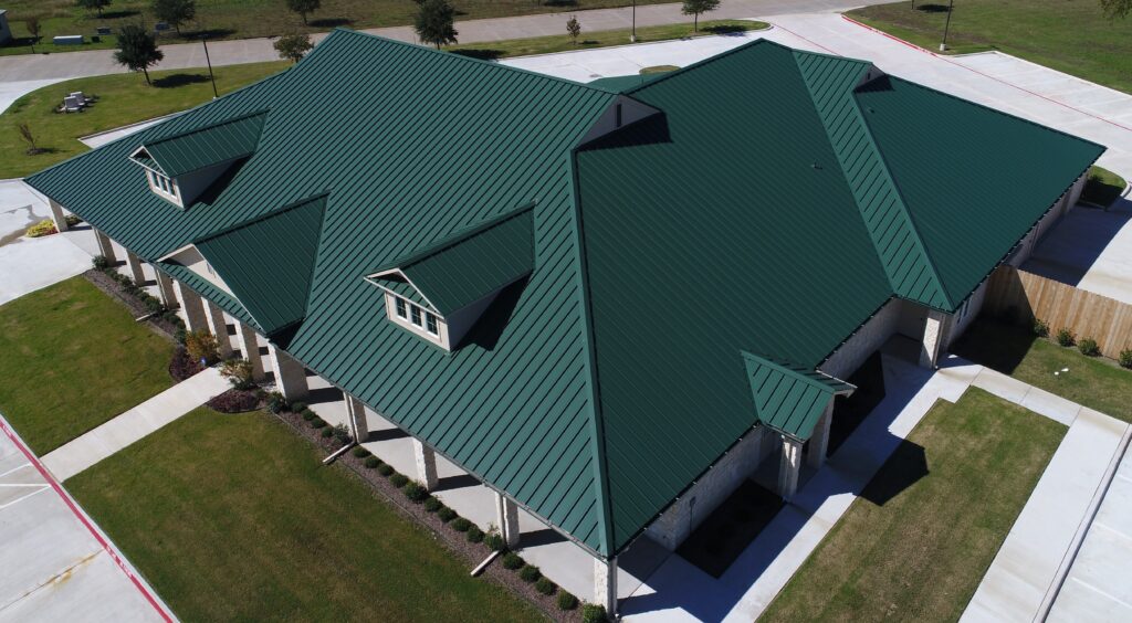 Charles Smith and Sons Funeral Home, Lavon, Texas Metal Architecture