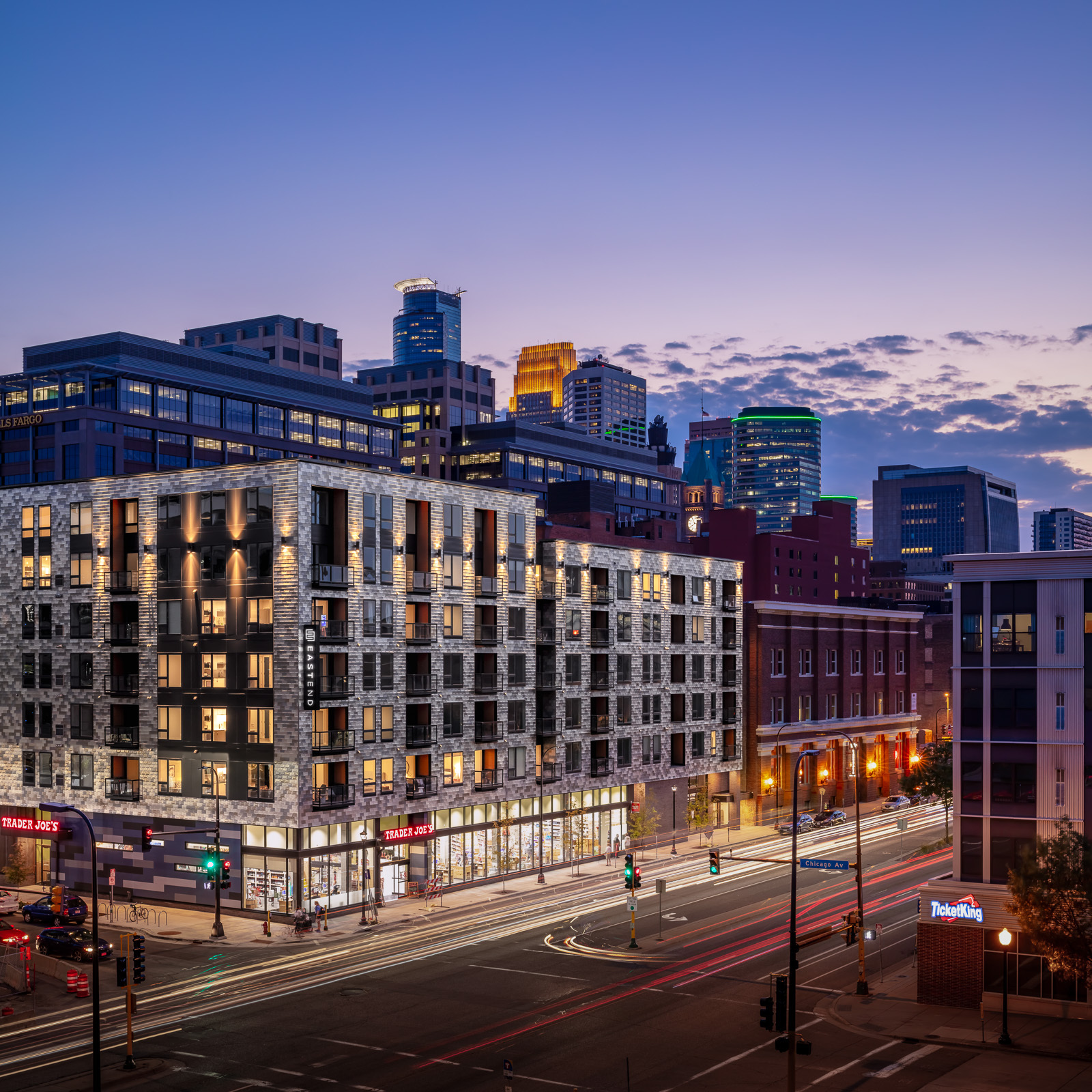 East End Apartments, Minneapolis Metal Architecture