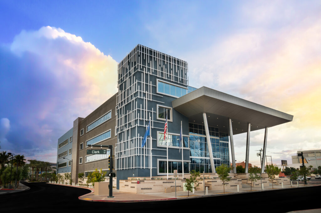 City of Las Vegas Courthouse Metal Architecture