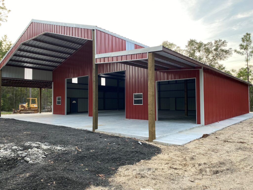 Lochloosa Creek Farms LLC, Steinhatchee, Fla. Metal Architecture