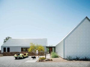 Simple forms and materials helped keep project costs in check.