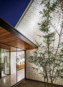 There is no natural gas to the home. The south facing solar panels support general energy use throughout the day.