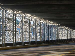 When it’s lit, it twinkles.