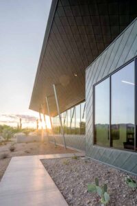 With a lifespan of 100 years or more, architectural zinc saves time, material, and money.