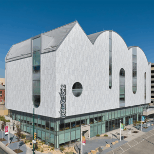 Side view of cloud shaped structure during the day